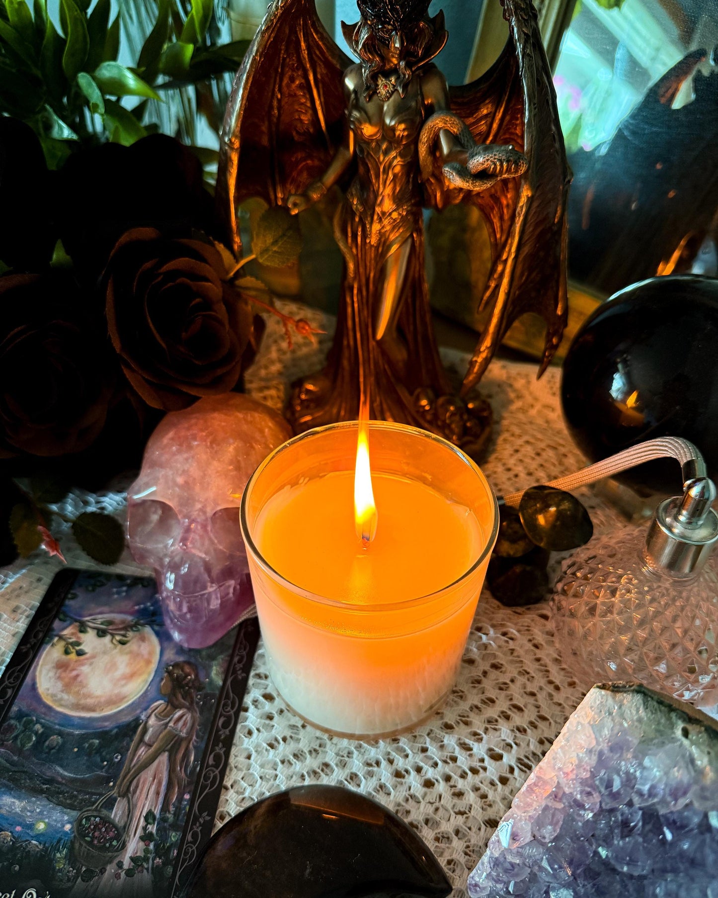 Velvet Moon Candle