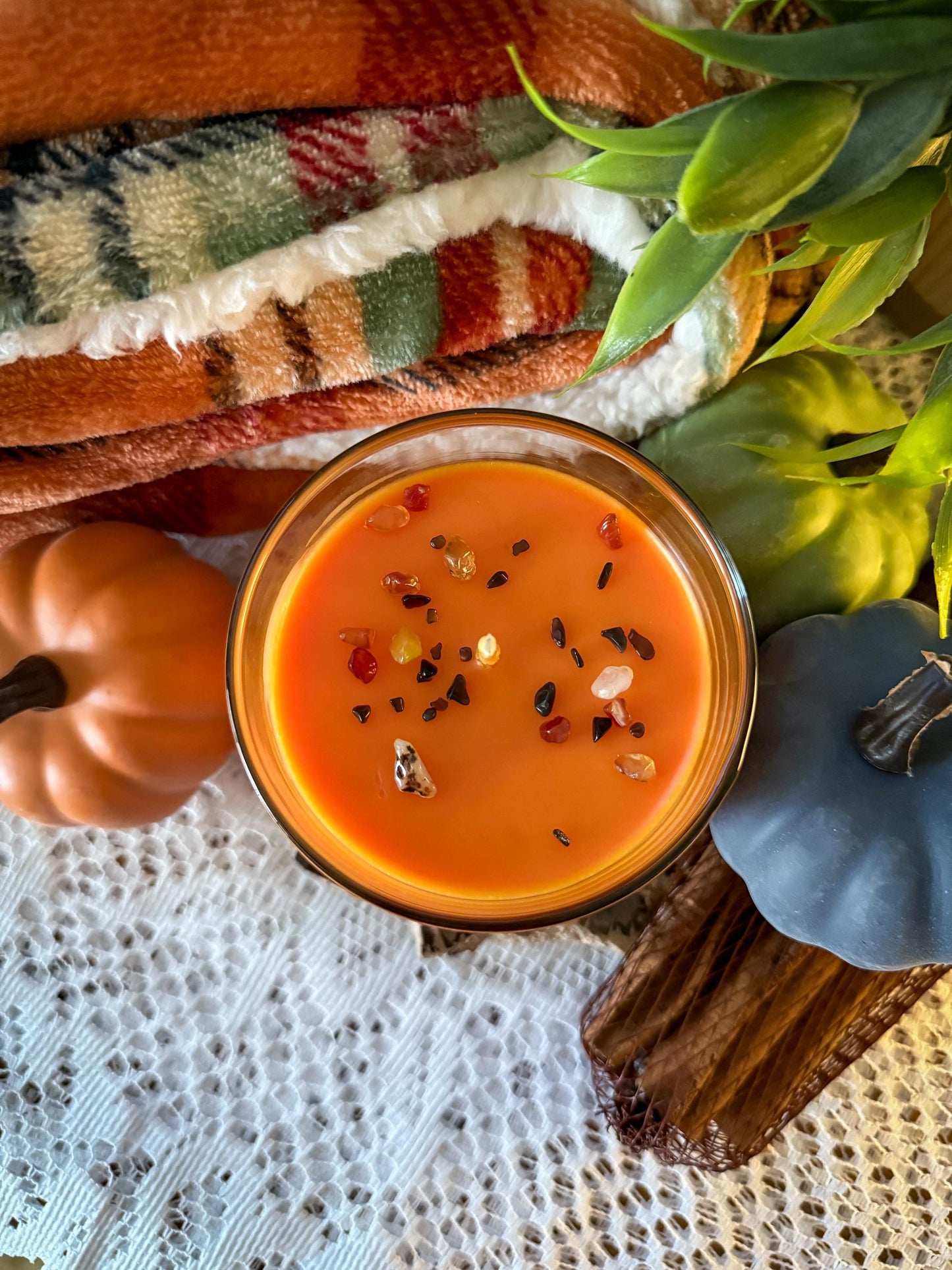 Spiced Pumpkin Candle: Black Tea, Cinnamon Smoke & Vanilla Ember